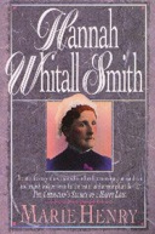 Cover of Hannah Whitall Smith