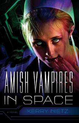 Book cover for Amish Vampires in Space