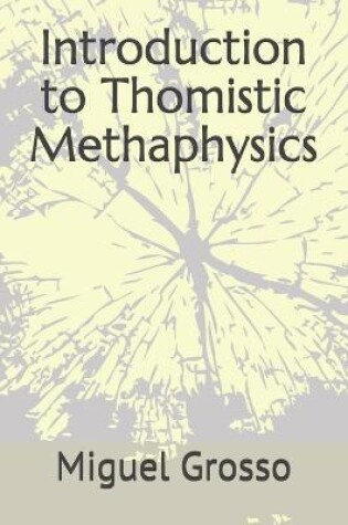 Cover of Introduction to Thomistic Methaphysics