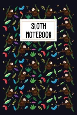 Book cover for Sloth Notebook