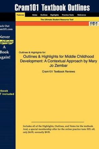 Cover of Studyguide for Middle Childhood Development