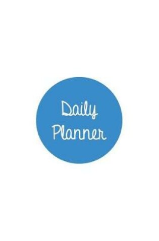 Cover of Daily Planner Blue