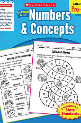 Cover of Scholastic Success with Numbers & Concepts Workbook