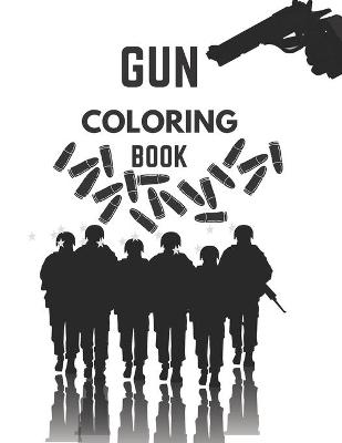 Book cover for Gun Coloring Book