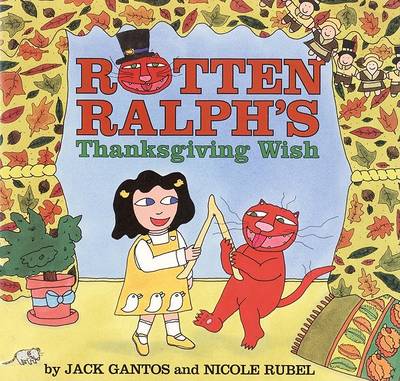 Book cover for Rotten Ralph's Thanksgiving Wish