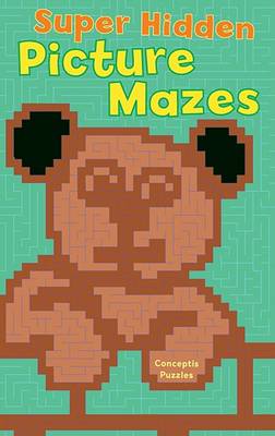 Book cover for Super Hidden Picture Mazes