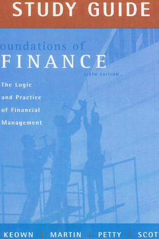 Cover of Study Guide for Foundations of Finance