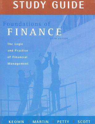 Book cover for Study Guide for Foundations of Finance