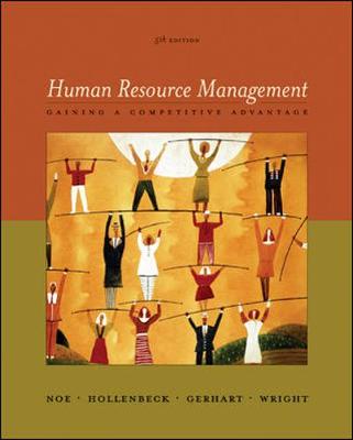 Book cover for Human Resource Management: Gaining a Competitive Advantage with OLC card