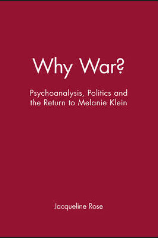 Cover of Why War?
