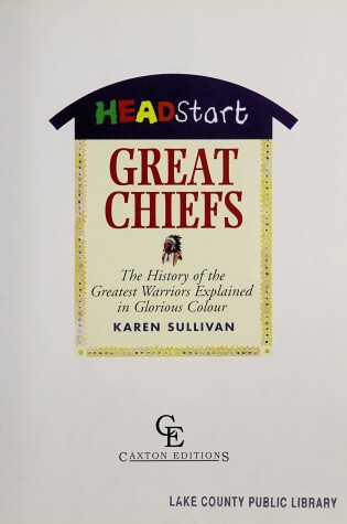 Cover of Great Chiefs