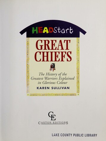 Cover of Great Chiefs
