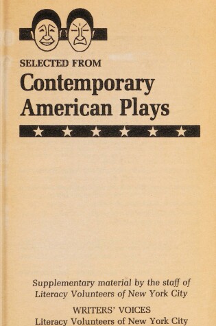 Cover of Selected from Contemporary American Plays