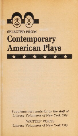 Book cover for Selected from Contemporary American Plays