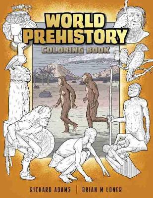 Book cover for World Prehistory Coloring Book