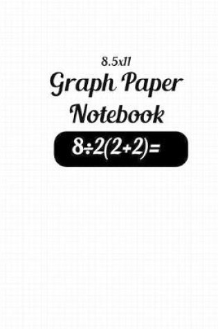 Cover of 8.5x11 Graph Paper Notebook
