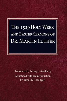 Book cover for Holy Week and Easter Sermons