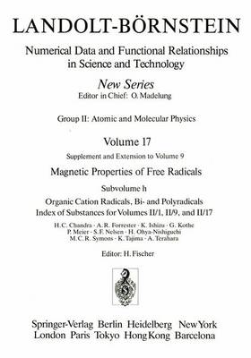 Book cover for Organic Cation Radicals, Bi- And Polyradicals / Organische Kation-Radikale, Bi- Und Polyradikale