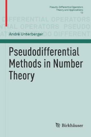 Cover of Pseudodifferential Methods in Number Theory