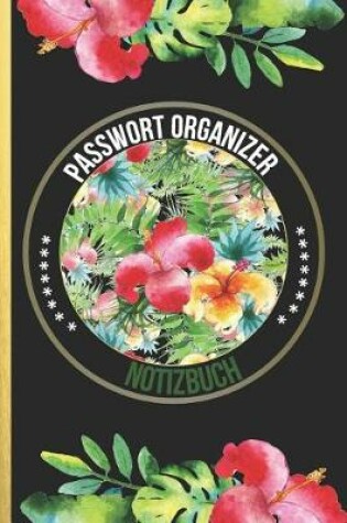 Cover of Passwort Organizer Notizbuch
