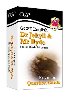 Book cover for GCSE English - Dr Jekyll and Mr Hyde Revision Question Cards
