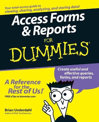 Book cover for Access Forms and Reports For Dummies