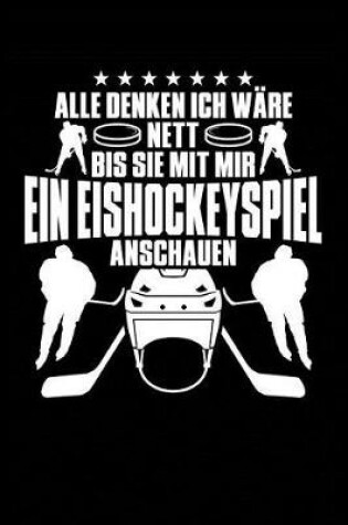 Cover of Nett, Bis Wir Eishockey Schauen