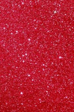 Cover of Glitter Notebook Red
