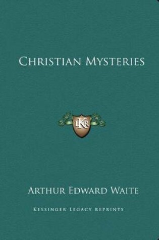 Cover of Christian Mysteries