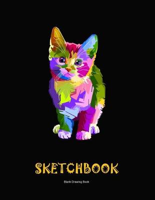 Book cover for Cat lovers drawing sketchbook
