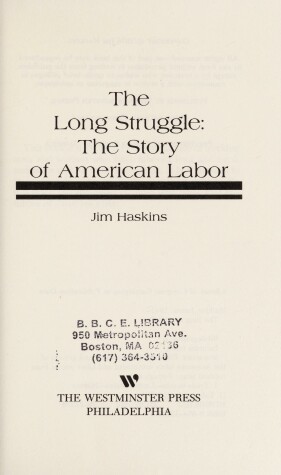 Book cover for The Long Struggle