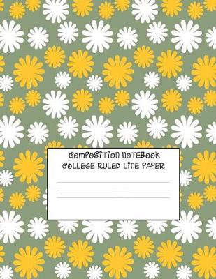 Book cover for Composition Notebook- College Ruled Lined Paper