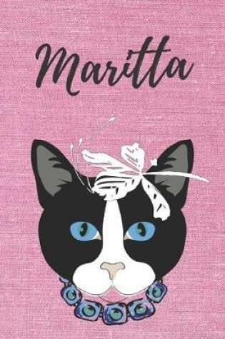 Cover of personalisiertes Notizbuch Katze / Notizheft / Journal / Malbuch / Tagebuch / Kritzelbuch / DIN A5 / Geschenk Maritta