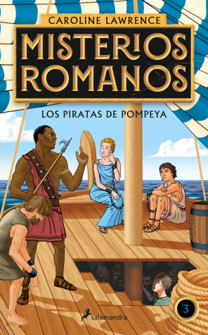 Book cover for Los piratas de Pompeya / The Pirates of Pompeii.