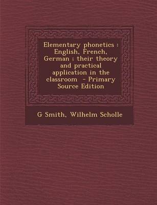 Book cover for Elementary Phonetics