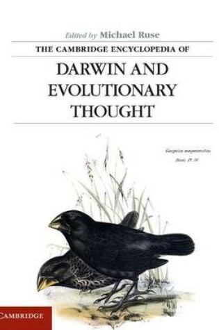 Cover of The Cambridge Encyclopedia of Darwin and Evolutionary Thought