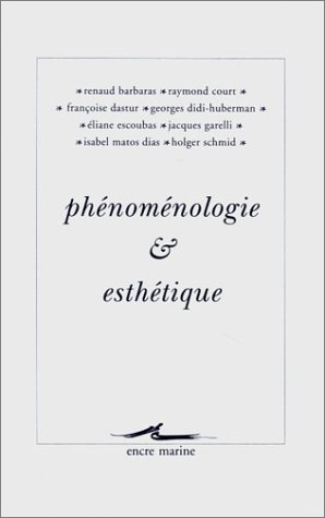 Cover of Phenomenologie Et Esthetique
