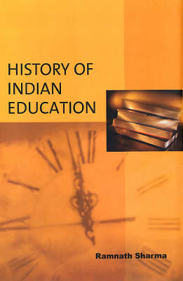 Book cover for History of Indian Education