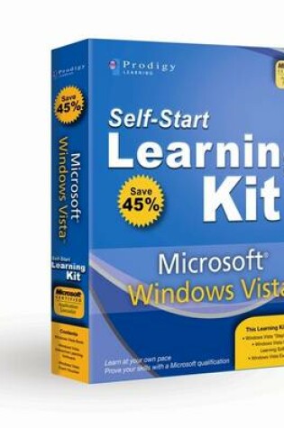 Cover of Microsoft Windows Vista Self-Start Learning Kit