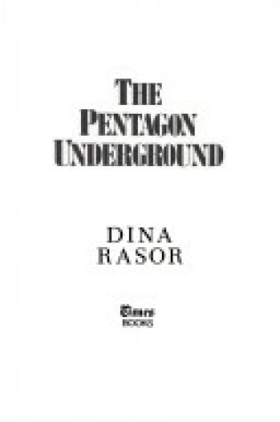 Cover of Pentagon Underground