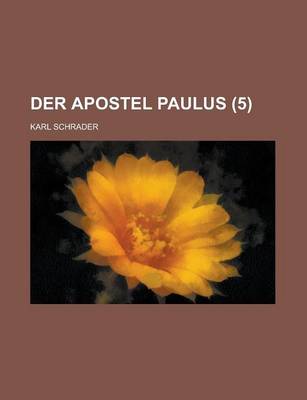 Book cover for Der Apostel Paulus (5 )