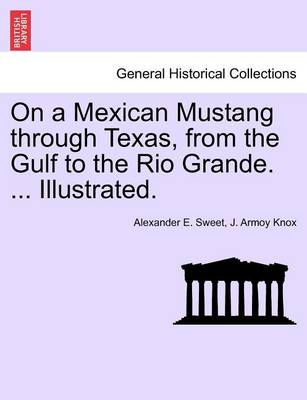 Book cover for On a Mexican Mustang Through Texas, from the Gulf to the Rio Grande. ... Illustrated.