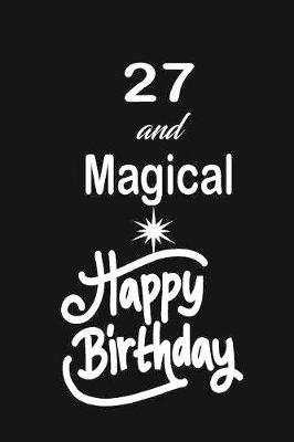 Book cover for 27 and magical happy birthday