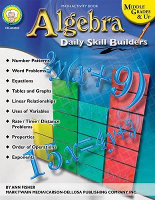 Cover of Algebra, Grades 6 - 12
