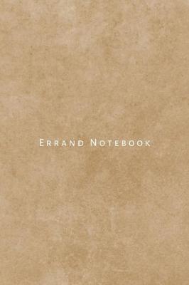 Book cover for Errand Notebook
