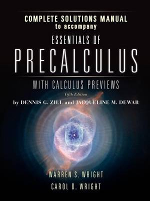 Book cover for Essen of Prec W/Calc Prev 5e Inst Complete Sol Man