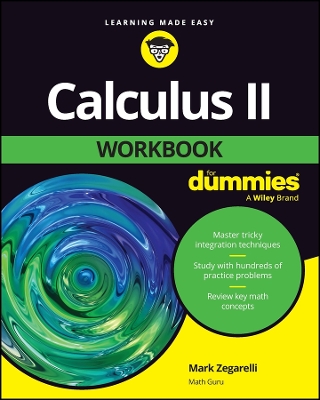 Book cover for Calculus II Workbook For Dummies