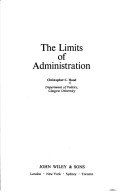 Book cover for The Limits of Administration