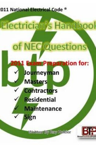 Cover of 2011 Electricians Handbook of NEC Questions