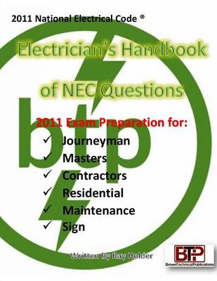 Book cover for 2011 Electricians Handbook of NEC Questions